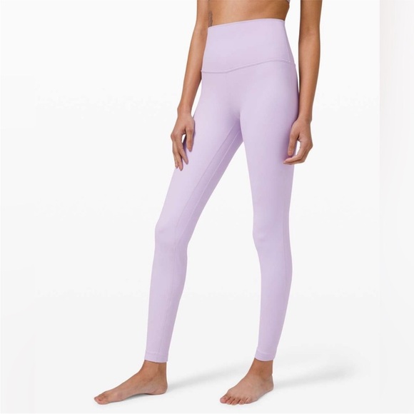 lululemon athletica Pants - Lululemon Align High Rise Pant 28 inch Lavender Dew Legging Nulu Sz 4
